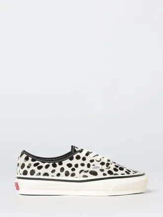 Vans Authentic Premium Sneakers in Pony Hair with Animal and Polka Dot Print