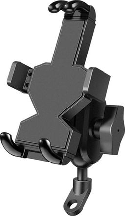 OEM Soporte De Aluminio Para Tel&eacute;fono M&oacute;vil De Motocicleta Y Bicicleta, Montaje En Manillar Para Espejo Lateral De Bicicleta