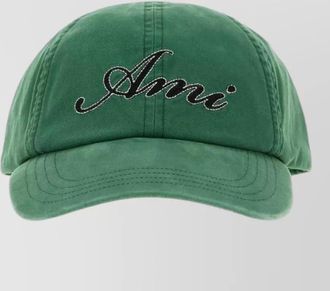 Ami cotton baseball cap