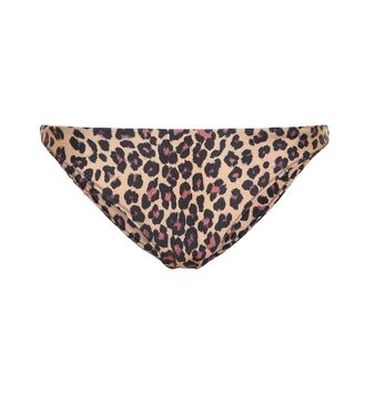 SIMKHAI Slip bikini a stampa leopardata