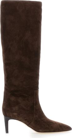 PARIS TEXAS Brown Suede Boots