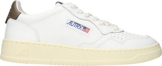 Autry Sneakers Medalist Low Bianco/Cioccolato Uomo