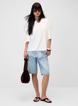 Simons Womens Lace waistband
