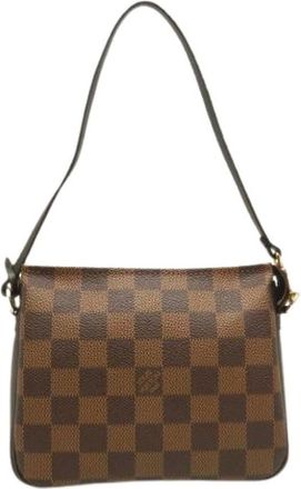 Louis Vuitton Pre-owned Shoulder Bags, female, Brown, Size: ONE SIZE Pre-owned Plastic Shoulder Bag