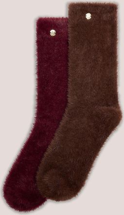 Lounge Fluffy Sokken - Multi - One Size