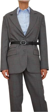 Kocca Giacca - Dames - Blazers - Grijs - S - Polyester - Jassen