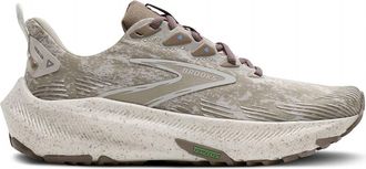 Brooks Womens Ghost Trail Running Shoes In Onyx Stone Taupe