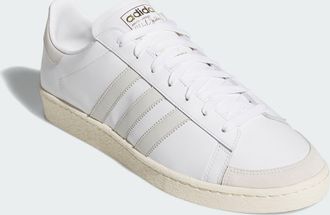 adidas Originals ADIDAS Originals Unisex Jabbar Lo Shoes - White Leather - Size UK 6