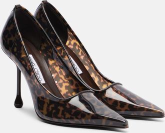 Jimmy Choo London Ixia animal-print TPU pumps