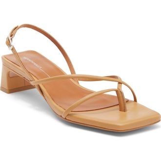 Intentionally blank Fifi Slingback Sandal in Camel at Nordstrom, Size 10Us