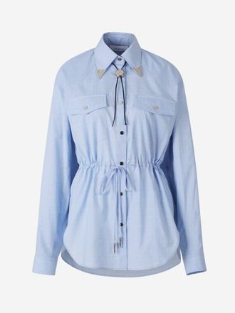 Paco Rabanne Striped Cotton Shirt