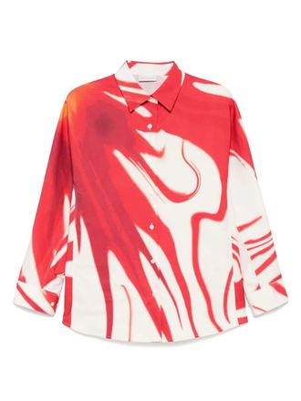 Dries Van Noten Casio Printed Shirt Clothing