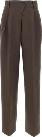 Iro Ascend Broeken - Dames - Straight fit broeken - Bruin - M - Broeken