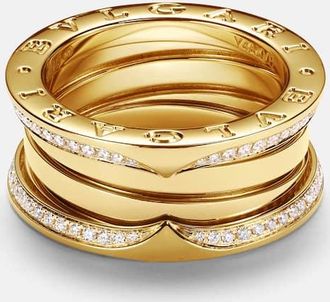 Bulgari Anello B.zero1 in oro 18kt con diamanti