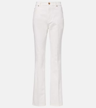 Balmain High-rise bootcut jeans