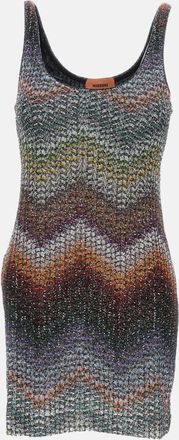 Missoni Multicolor Sleeveless Short Dress