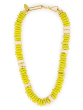 Lizzie Fortunato Laguna necklace - Yellow