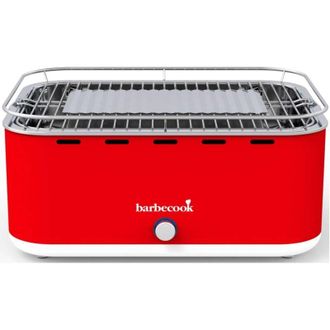 Barbecook barbecue a carbonella portatile da tavolo carlo rosso 38,5x28,5 cm
