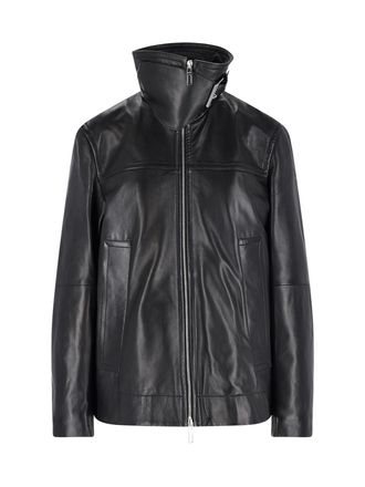 Sportmax Giacca Oversize In Pelle