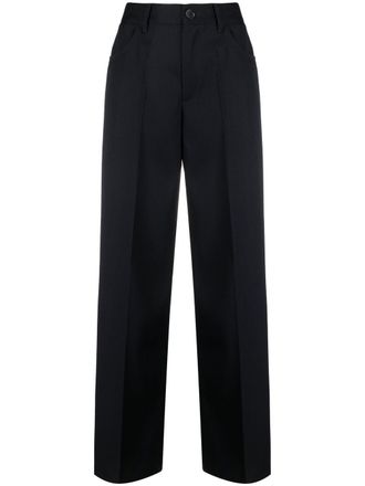 Jil Sander Straight broek - Blauw
