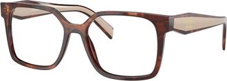 Prada Glasses, unisex, Brown, Size: 54 MM B03V Optical Frame