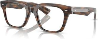 Oliver Peoples 51mm Rectangle optical glasses in Brown at Nordstrom