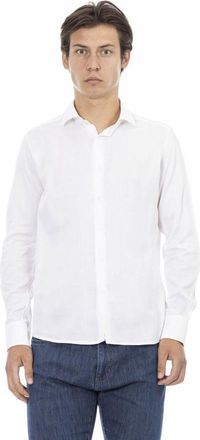 Baldinini Cotton Long Sleeve Mens T-Shirt