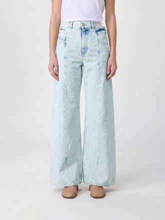 Maison Margiela High-Waisted Flare Jeans in Black Cotton Denim