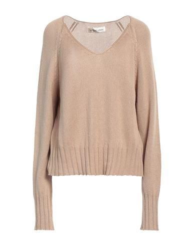 Pull Femme LAMBERTO LOSANI - Taille XL - Blanc Cassé, 100% Coton Tricoté - Occasion Très Bon état