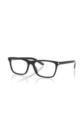 Saint Laurent 58mm Rectangle optical glasses in Black at Nordstrom