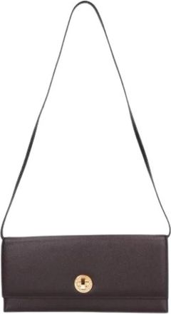 Bulgari Pre-owned Vintage Schoudertas - Dames - Vintage Schoudertas - Bruin - ONE Size - Leer - Vintage