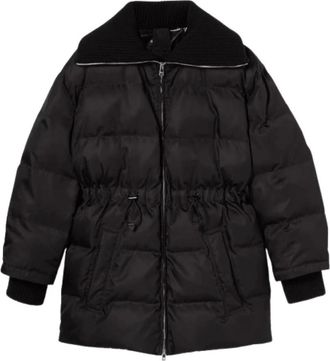 Gucci Quilted Bomber Jacket - Dames - Winterjassen - Zwart - S - Jassen