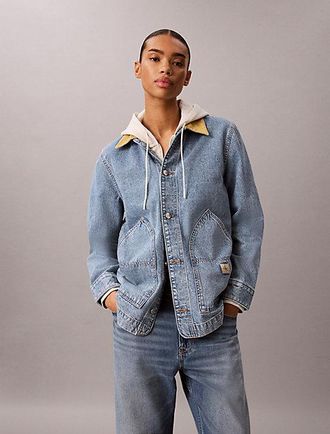 Calvin Klein Chaqueta Denim De Trabajo