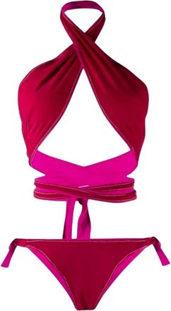 Reina Olga Showhorse Cross-front Bikini - Dames - Bikinis - Rood - L - Badmode