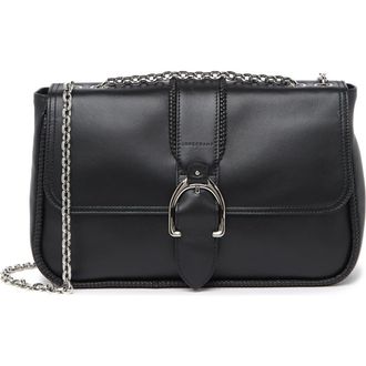 Longchamp Leather Crossbody Bag in Black at Nordstrom Rack