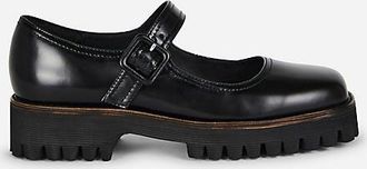 Intentionally blank Veronica Lug Sole Mary Jane Flats