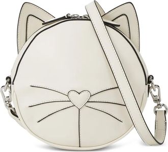 Karl Lagerfeld Borsa a tracolla Ikon Le Chat - Bianco