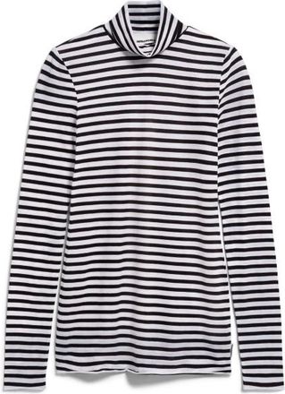 Armedangels Grazilianaa Stripes Longsleeve f&uuml;r Damen | grau