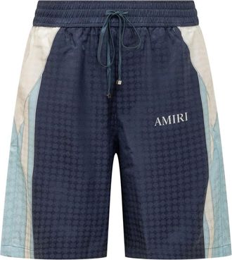 Amiri MA Quad Panel Short - Heren - Strandmode - Blauw - XL - Badmode
