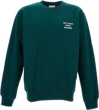 Dr&ocirc;le de Monsieur Bold Slogan Sweatshirt