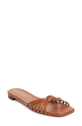 Loeffler Randall Izzie Knotted Slide Sandal in Timber at Nordstrom Rack, Size 10