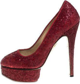 Charlotte Olympia Pumps Priscilla 145mm Pre-owned - Rosso