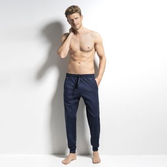 Isa Loungehose ISA BODYWEAR Hose lang, Damen, Gr. XXL, N-Gr, dunkelblau, Obermaterial: 100% Baumwolle CO., Hosen Loungehose