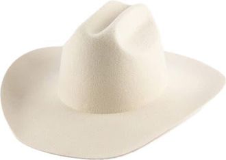 Gigi Pip Stylish Teddy Cattleman Hat in Off-White at Nordstrom, Size X-Large