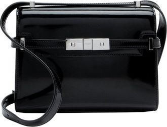 Saint Laurent Black Leather Manhattan Mini Shoulder Bag (Authentic Pre-Loved)