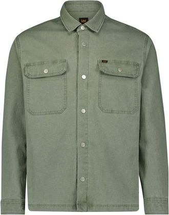 Lee Hombre, Camisas, Verde, Talla: L