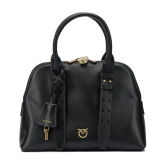 Pinko Pinko, Tassen, Dames, Zwart, ONE Size, Leer, Escape Bag