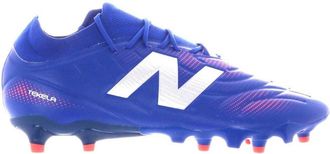 New Balance Tekela Academy voetbalschoenen voor heren, voor harde ondergrond (Blauw/rood)