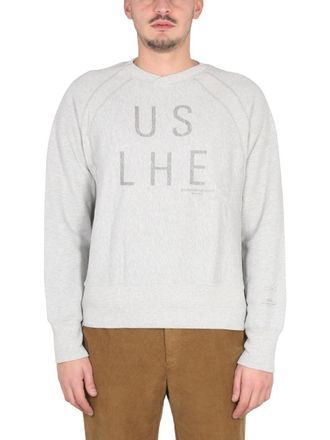 Engineered Garments Crewneck Logo Sweatshirt - Gray