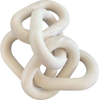 Itza Wood 5 Link Chain Object in Blonde Cedar at Nordstrom
